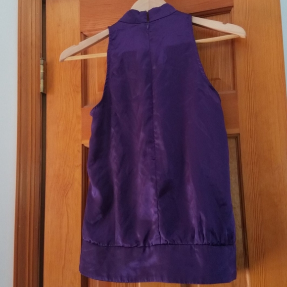 4/$20 Purple Sleeveless top. - Picture 3 of 4